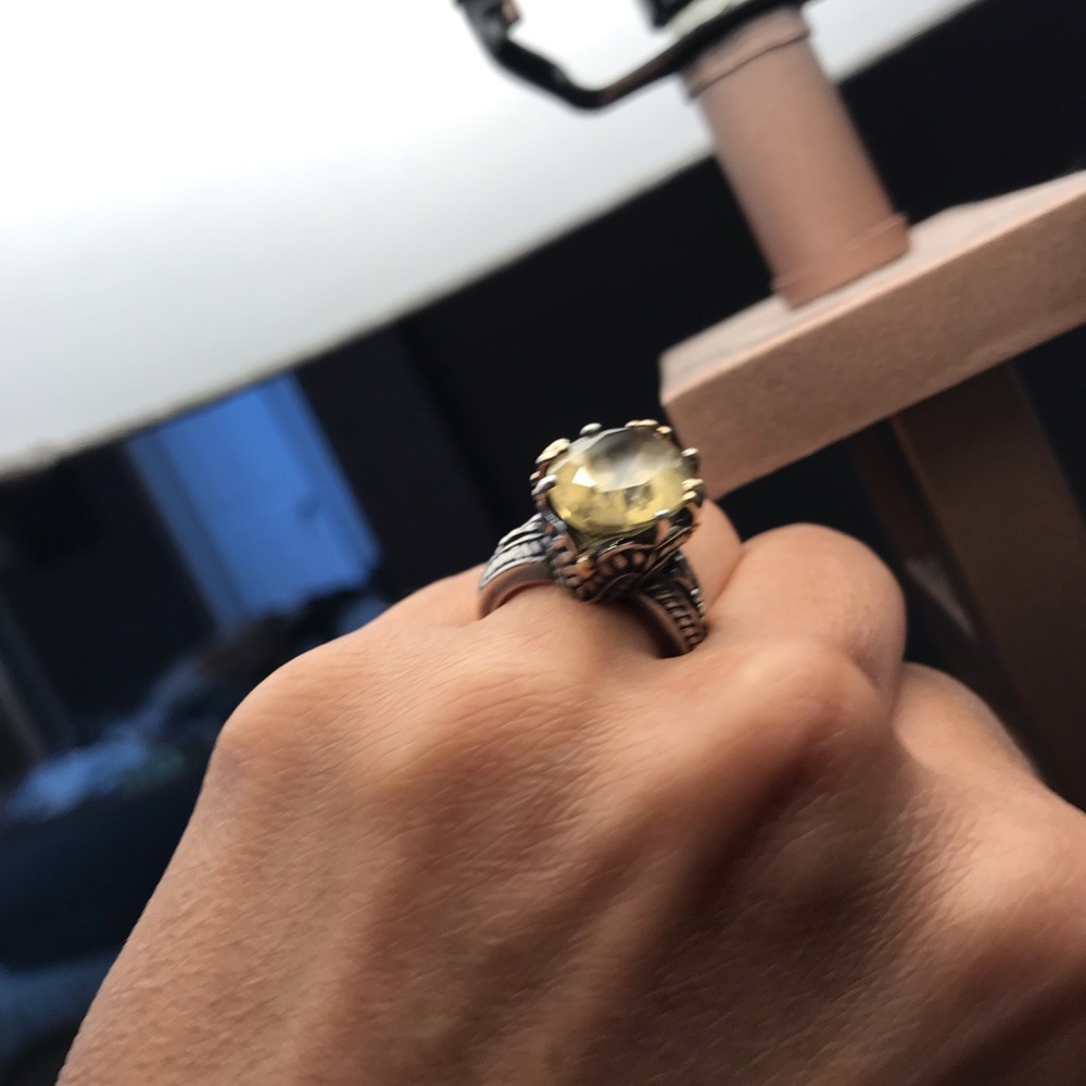 Judith Ripka ring - Picture 3 of 7